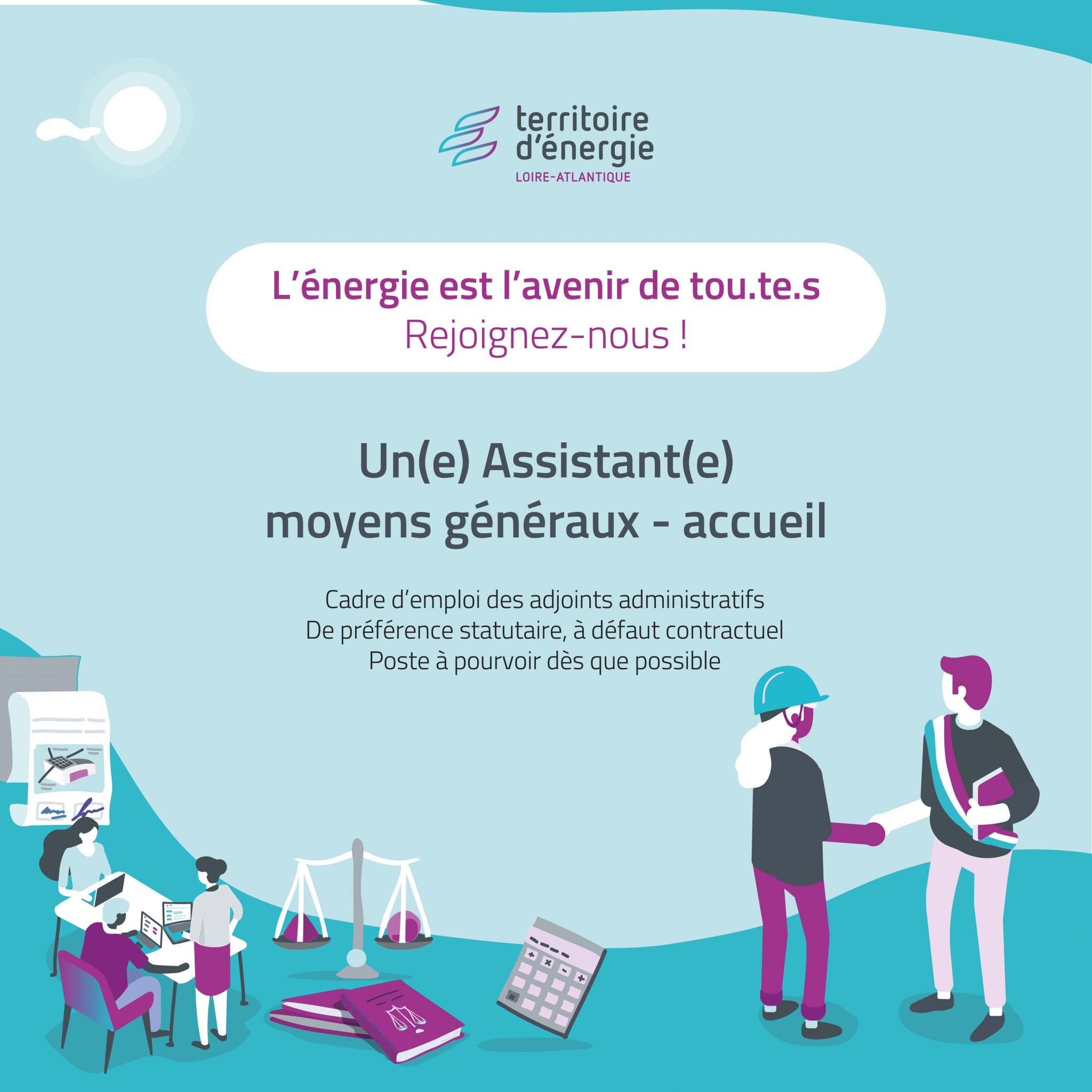 Un(e) Assistant(e) moyens généraux – accueil